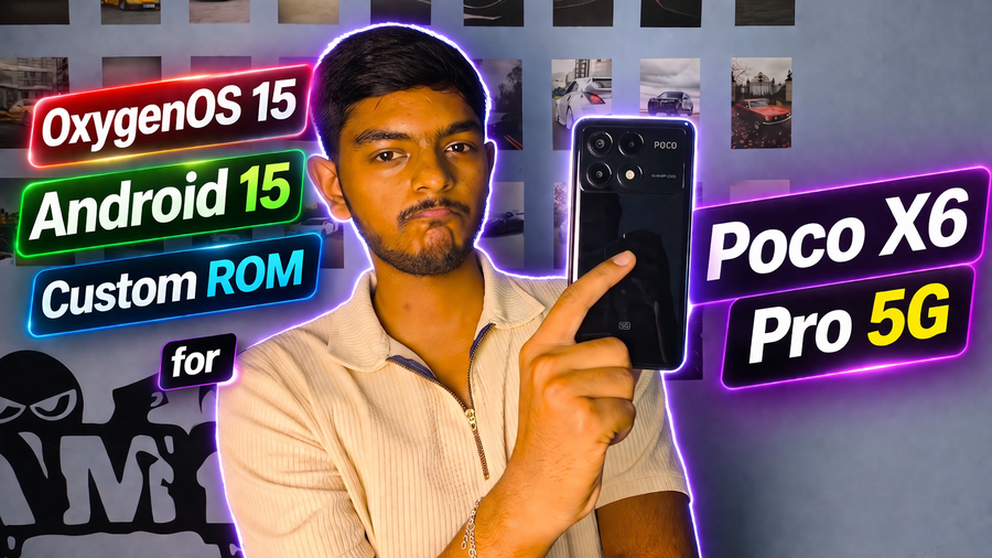OxygenOS 15 for Poco X6 Pro 5G